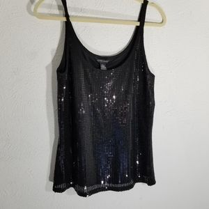New York and Company size L sequined tank …